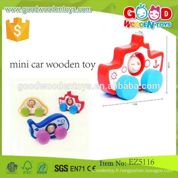 Nouvelle conception continue à vendre woden voiture jouets OEM mini jouet en bois pour enfants EZ5116